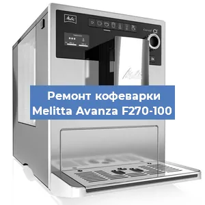 Ремонт капучинатора на кофемашине Melitta Avanza F270-100 в Волгограде